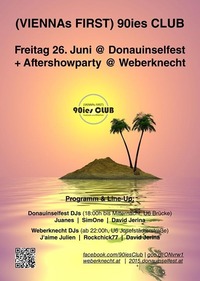 90ies Club @ DIF2015 & Aftershowparty im Weberknecht