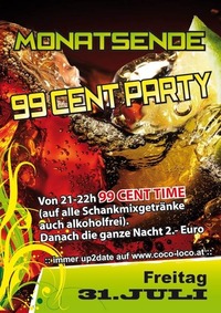 99 Cent Party@Disco Coco Loco