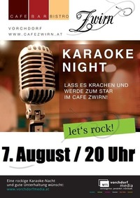 Karaoke@Cafe Zwirn