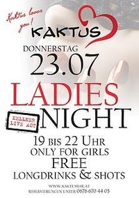 Ladies Night@Kaktus Bar