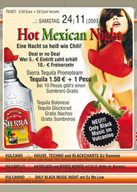 Hot Mexican Night@Vulcano