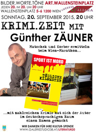 Günther Zäuner - Tödliche Kilometer@Osteria Allora