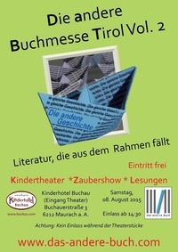 Die andere Buchmesse in Tirol@Kinderhotel Buchau