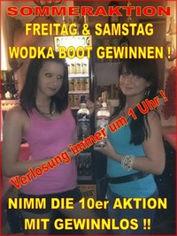 WODKA BOOT GEWINNEN@1 EURO BAR