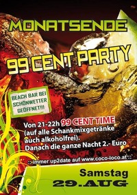 Monatsende - 99 Cent Party