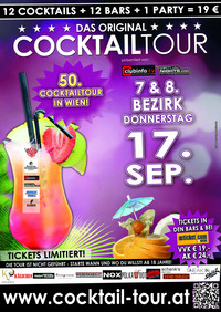 50. Wiener CocktailTour@7. und 8. Bezirk