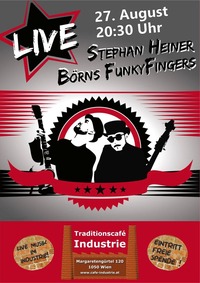 Stephan Heiner & Bjrns FunkyFingers im Industrie@Traditionscafe Industrie