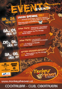 Saison Opening 2007