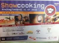 Show Cooking@Stadtplatz Sterzing