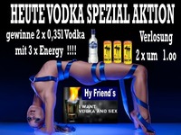 2 WODKA BOOTE GEWINNEN@1 EURO BAR