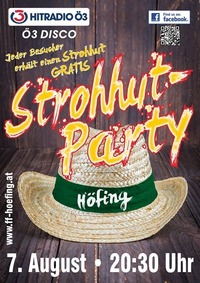 Strohhutparty mit Ö3 Disco@Freiwillige Feuerwehr