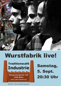 Wurstfabrik im Industrie@Traditionscafe Industrie