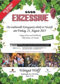 Club Exzessive@Weingut Wolff