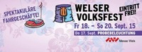 Welser Volksfest 2015 - Probebeleuchtung@Messegelände Wels