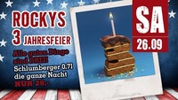 Rockys 3-Jahresfeier