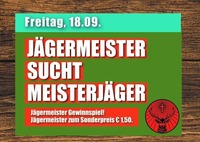 Jägermeister such Meisterjäger@Crazy