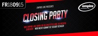 Closing Party - Friday