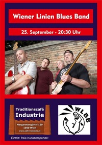 Wiener Linien Blues Band im Industrie@Traditionscafe Industrie