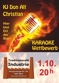 KARAOKE WETTBEWERB im 'TRADITIONSCAFE INDUSTRIE'@Traditionscafe Industrie