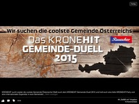 Kronehit Gemeindeduell 2015 - Siegesparty mit Sigma@Gessl Halle
