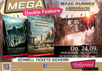 MEGA Double Feature: Maze Runner 1 und 2@Hollywood Megaplex