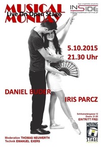 MUSICAL MONDAY mit Daniel Buder & Iris Parcz@Inside Bar