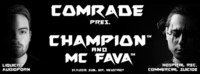 COMRADE DNB pres. CHAMPION & MC FAVA@SUB