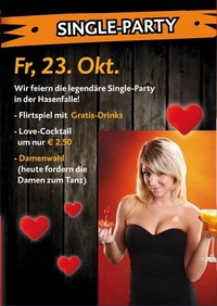 Hasenfalle Single Party@Hasenfalle