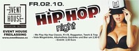 HIP HOP NIGHT @ EVENT HOUSE FREILASSING@Eventhouse Freilassing 