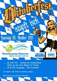 Oktoberfest- ozapft isch@Tenniscamp Naturns