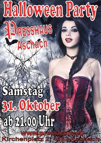 Halloween Party im Presshaus Aschach 
