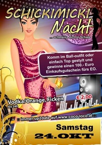 SCHICKIMICKI Nacht@Disco Coco Loco