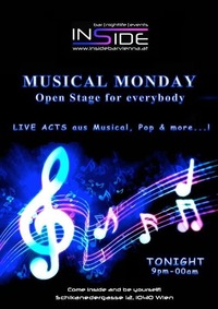 MUSICAL MONDAY - Open Stage for everybody@Inside Bar