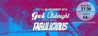 GEI Clubnight mit DJ Fabulicious @ GEI Musikclub, Timelkam