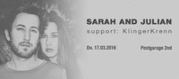 indiepartment präsentiert: SARAH AND JULIAN // KlingerKrenn