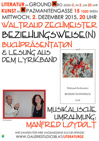 Waltraud Zechmeister Beziehungsweise(n)@Xi CAFE & BAR