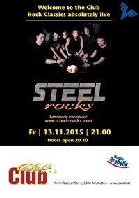 STEEL ROCKS live at the CAFETI CLUB@Cafeti Club