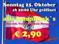 Spektakel Sonnag 25. Oktober geöffnet@Spektakel