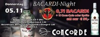 Bacardi Night@Discothek Concorde