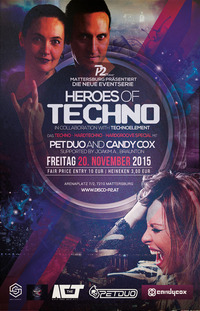 Heroes of Techno <> Pet Duo & Candy Cox