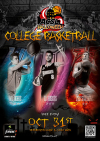 ACSL Halloween College Basketball Tournament@Basketballarena Mollardgasse