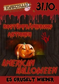 AMERICAN HALLOWEEN PARTY