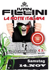 IVAN FILLINI -> La Notte Italiana@Disco Coco Loco