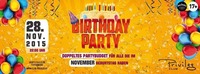 ☆ BIRTHDAY PARTY ☆ [28.11.] ☆ @ CLUB PRIVILEG@Club Privileg