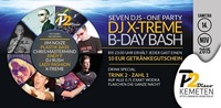 DJ X-TREME B-DAY BASH ★ 10€ Getränke Gutschein