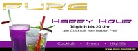 PURE Happy Hour - Alle Cocktails zum halben Preis@Pure Kufstein