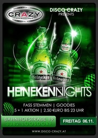 HEINEKEN NIGHT@Disco Crazy