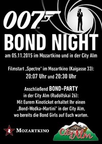 Bond Night@City Alm