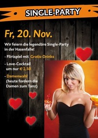 Hasenfalle Single Party@Hasenfalle