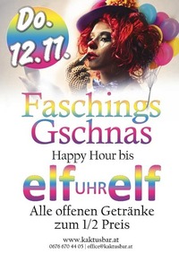 Faschings Gschnas@Kaktus Bar